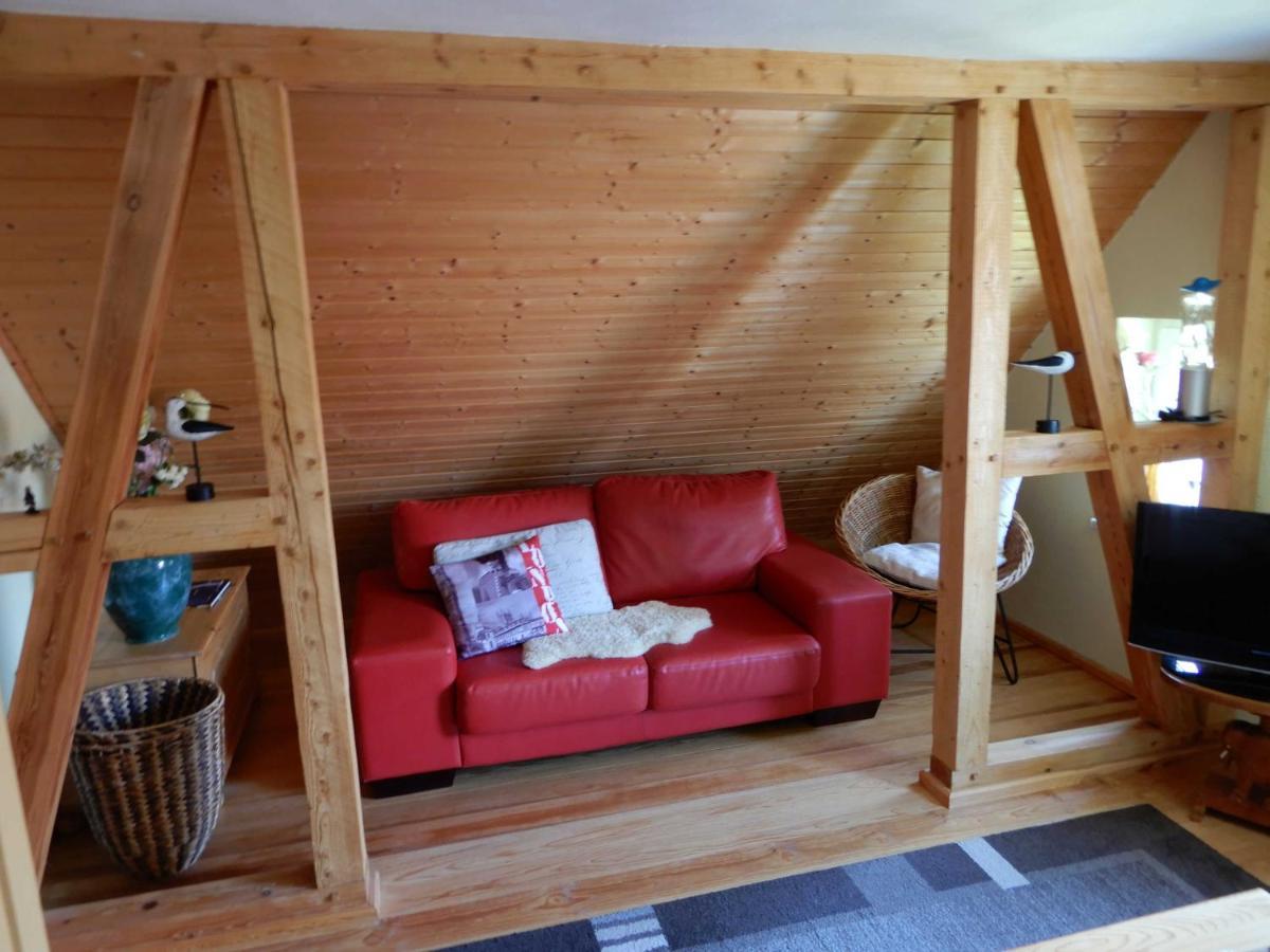 Ferienwohnung Leitzsch วุสโทรว์ ภายนอก รูปภาพ