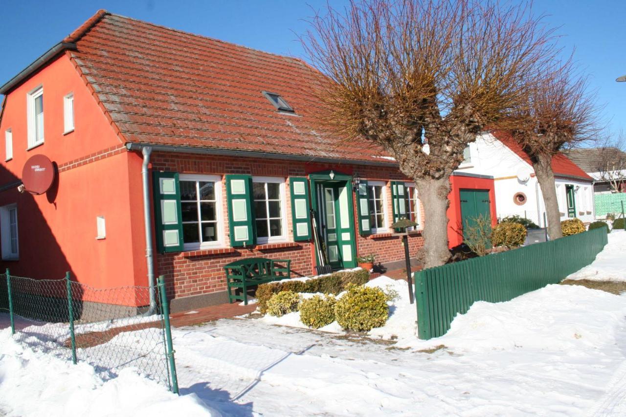 Ferienwohnung Leitzsch วุสโทรว์ ภายนอก รูปภาพ